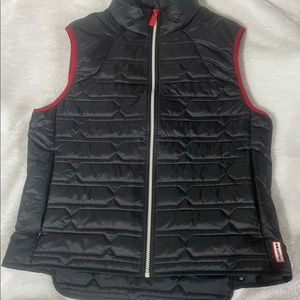 Hunter original mid layer vest, gilet Black)us size 14, L. NWT
